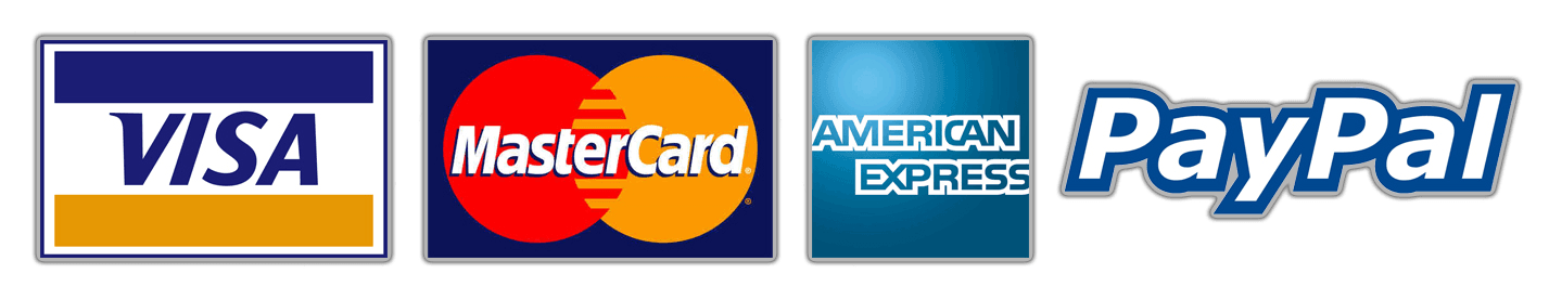 Visa, Mastercard, Amex, CB