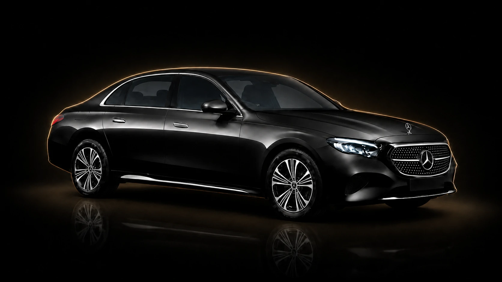 Mercedes-Benz Classe E avec chauffeur privé VTC pour déplacements professionnels en France