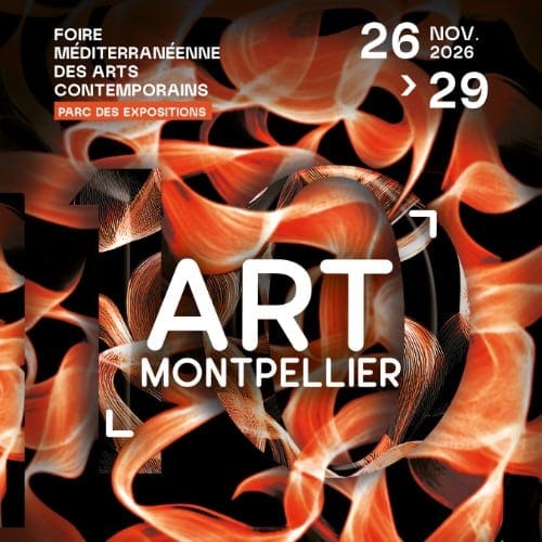 Affiche officielle d’Art Montpellier 2026